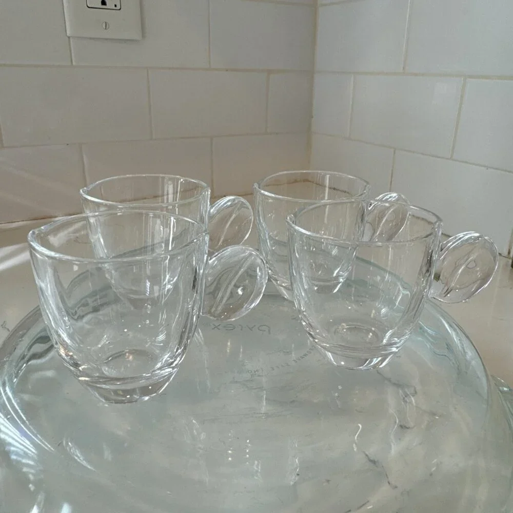 SPIEGELAU Germany Glass Espresso Set of 4 Cups